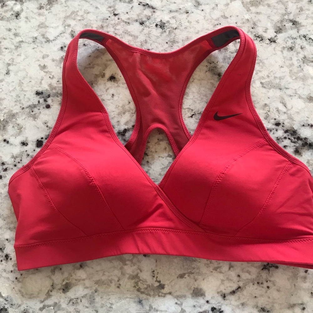 Red Nike Sports Bra